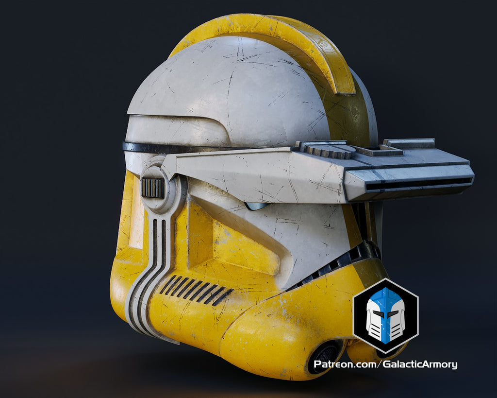 Commander BlySpecialist Clone Trooper Helmet lifesize Wearable Cosplay by dask3d