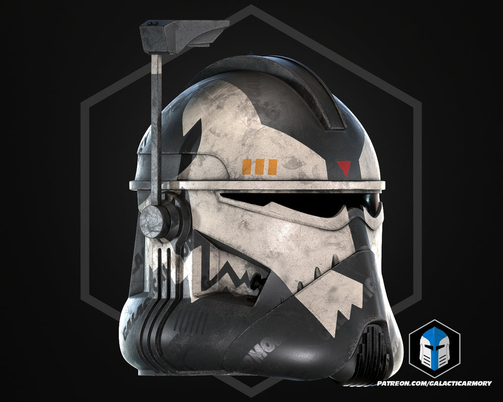 Star Wars BARC Clone Trooper Helmet lifesize Wearable Cosplay - Kit or Painted