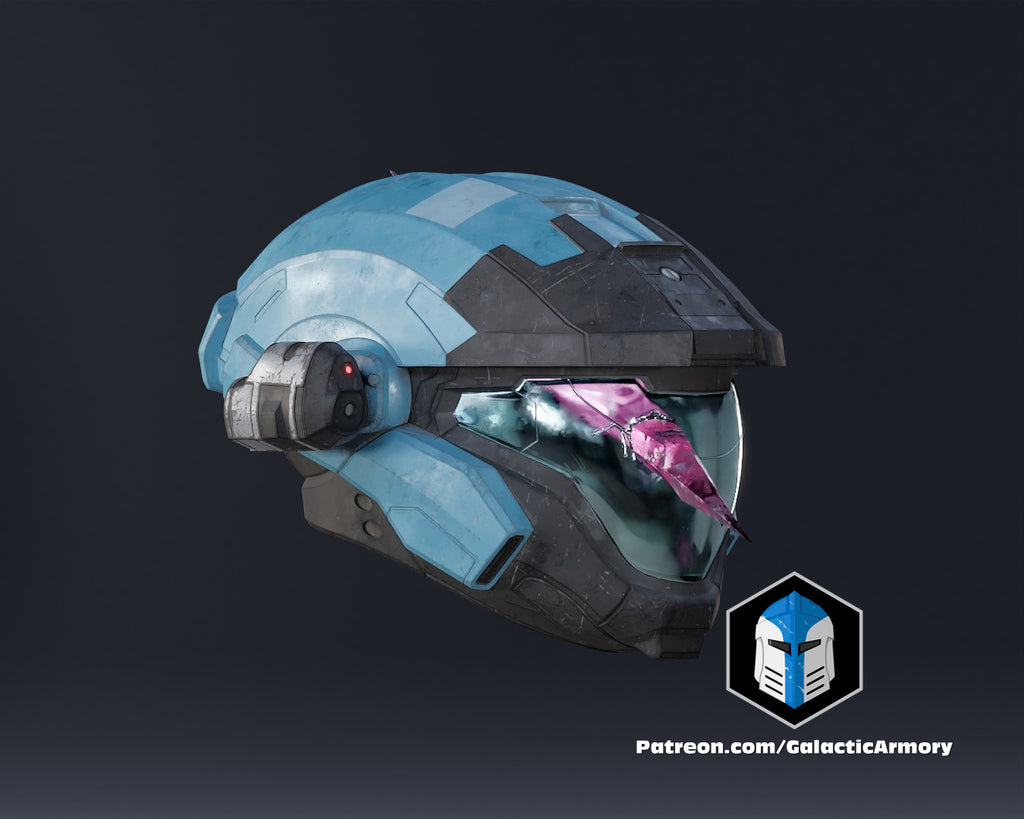 Reach Air Assault - Kat Helmet lifesize Wearable Cosplay by dask3d