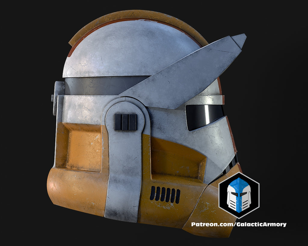 Phase 2 Animated Clone Trooper Helmet lifesize Wearable Cosplay by dask3d