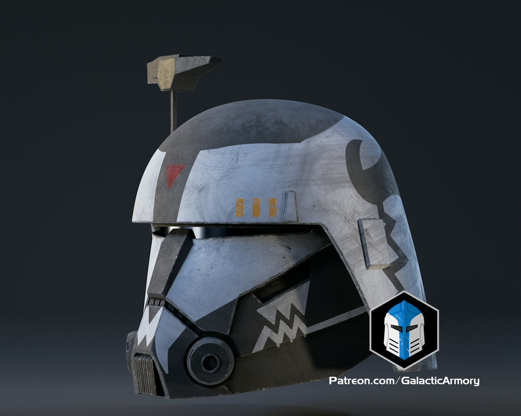 Desert Commander Wolffe Helmet lifesize Wearable Cosplay by dask3d