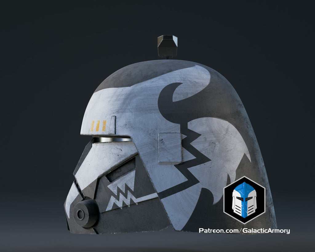 Desert Commander Wolffe Helmet lifesize Wearable Cosplay by dask3d