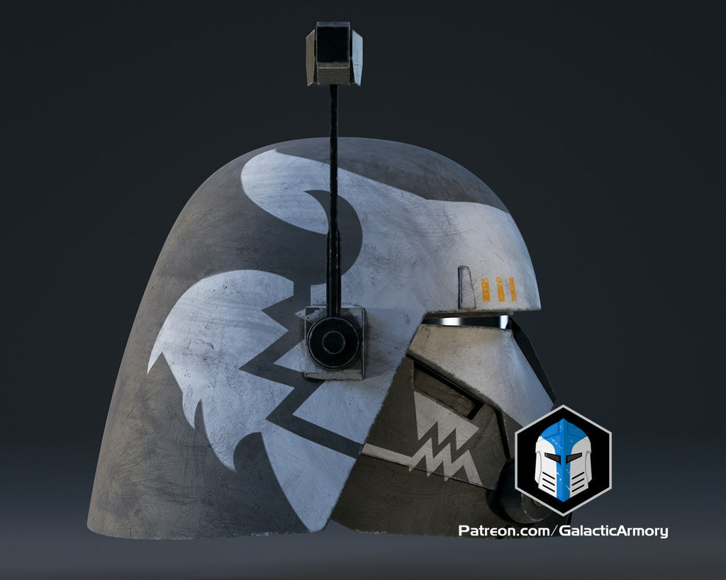 Desert Commander Wolffe Helmet lifesize Wearable Cosplay by dask3d
