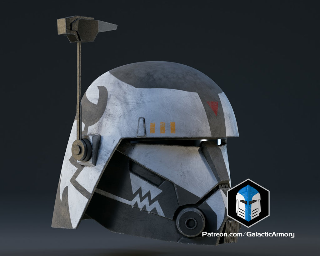 Desert Commander Wolffe Helmet lifesize Wearable Cosplay by dask3d