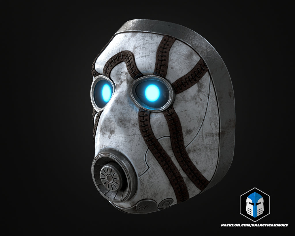 Borderlands 2 Psycho Mask lifesize Wearable Cosplay by dask3d