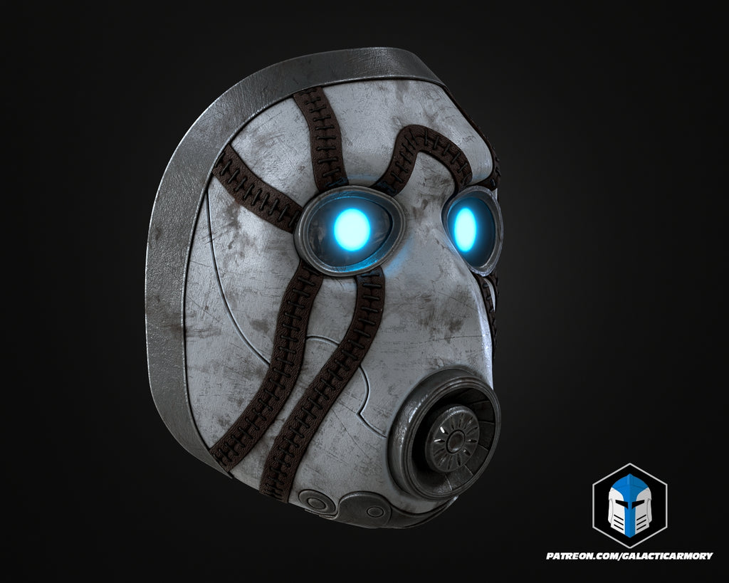 Borderlands 2 Psycho Mask lifesize Wearable Cosplay by dask3d
