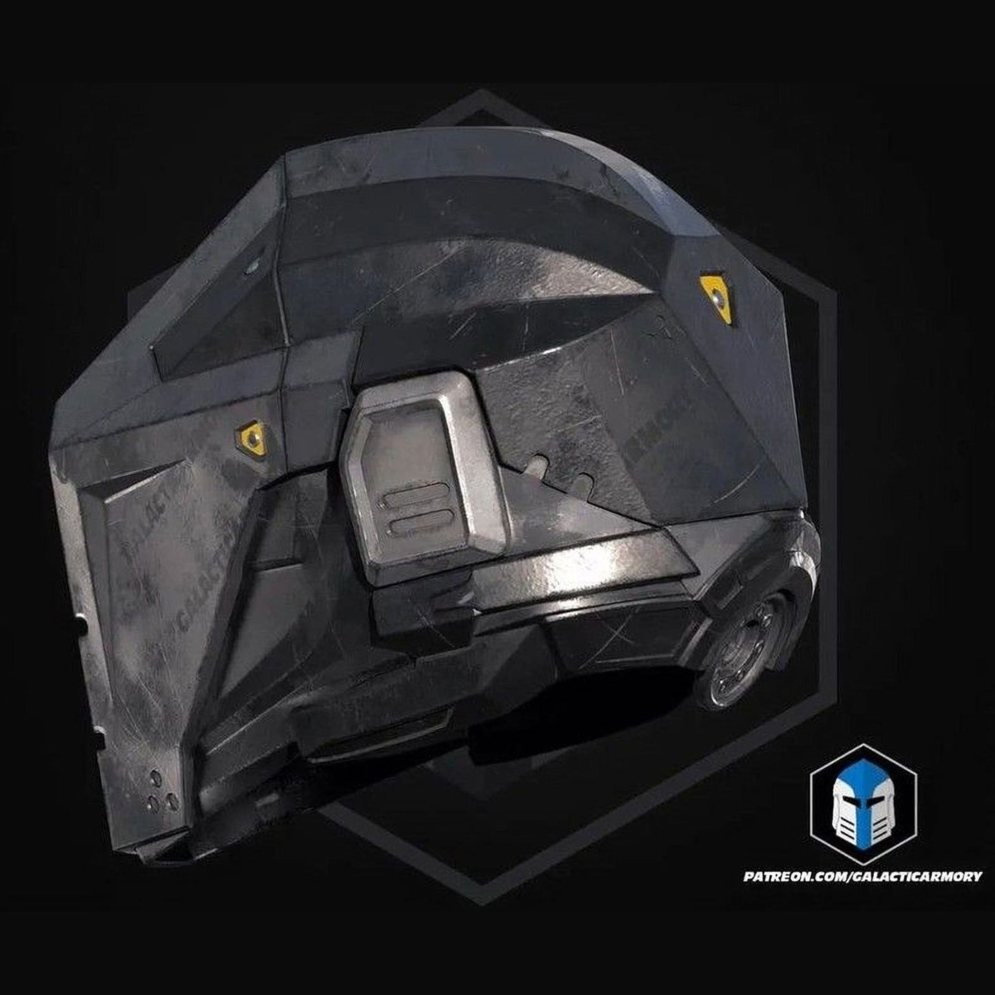 Helldivers 2 Null Cipher Helmet 1:1 Wearable Cosplay 3D Print Kit or Painted