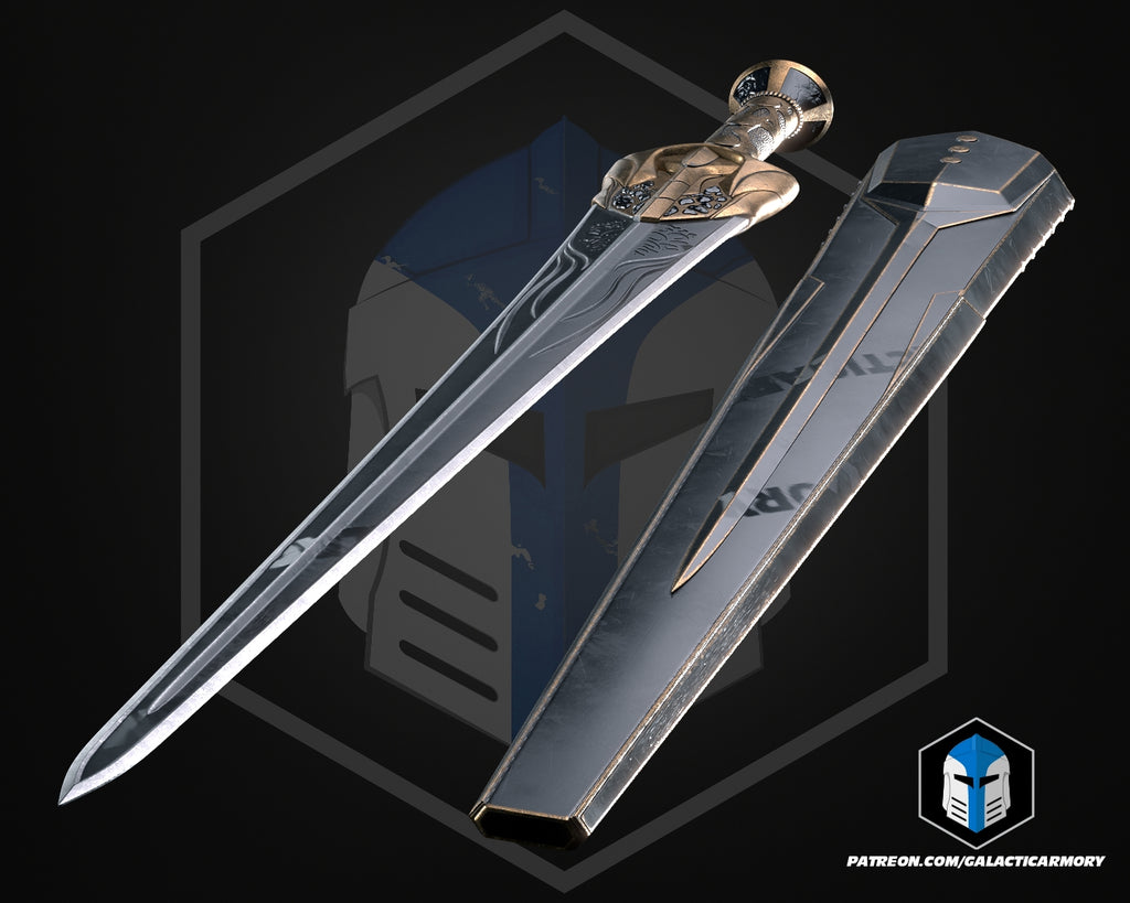 The Odyssey King Agamemnon's Helmet and Sword (no sheath) lifesize Wearable Cosplay - Kit or Painted