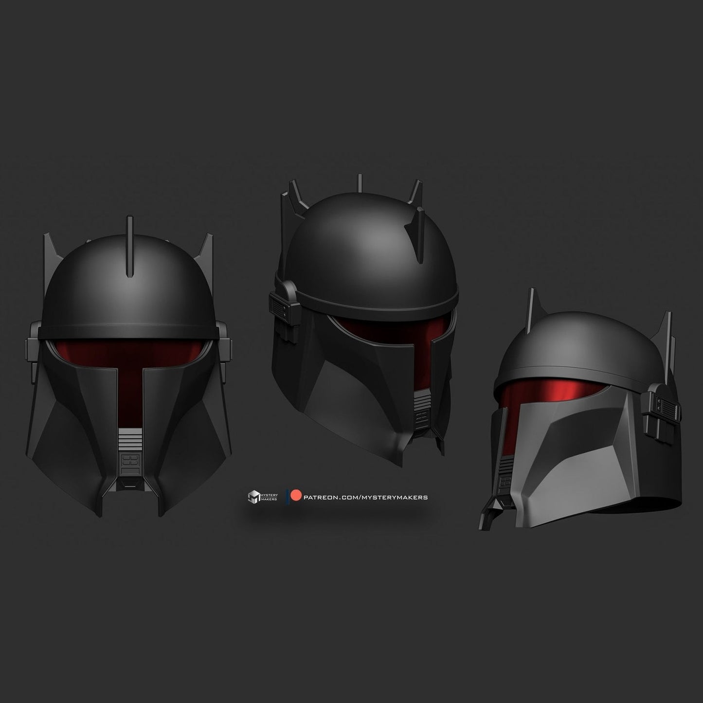 Star Wars Moff Gideon Helmet 1:1 Wearable Cosplay