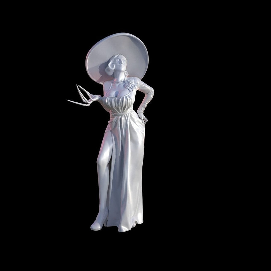 Lady Dimitrescu Resin Statue - Resident Evil Village