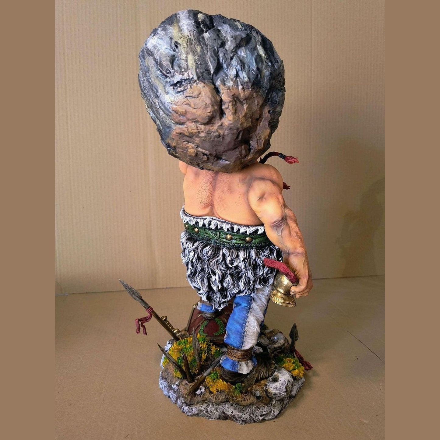 Obelix Resin Statue 1/6 Scale Hand Painted Collectible Comic Figure Display