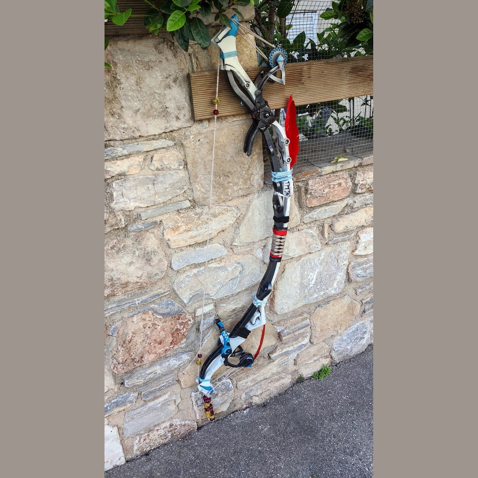 Horizon Forbidden West, Aloy's Death-Seeker's Shadow Bow, 1:1, 130cm long