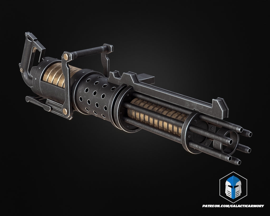 Z-6 Rotary Cannon lifesize Prop Replica by dask3d