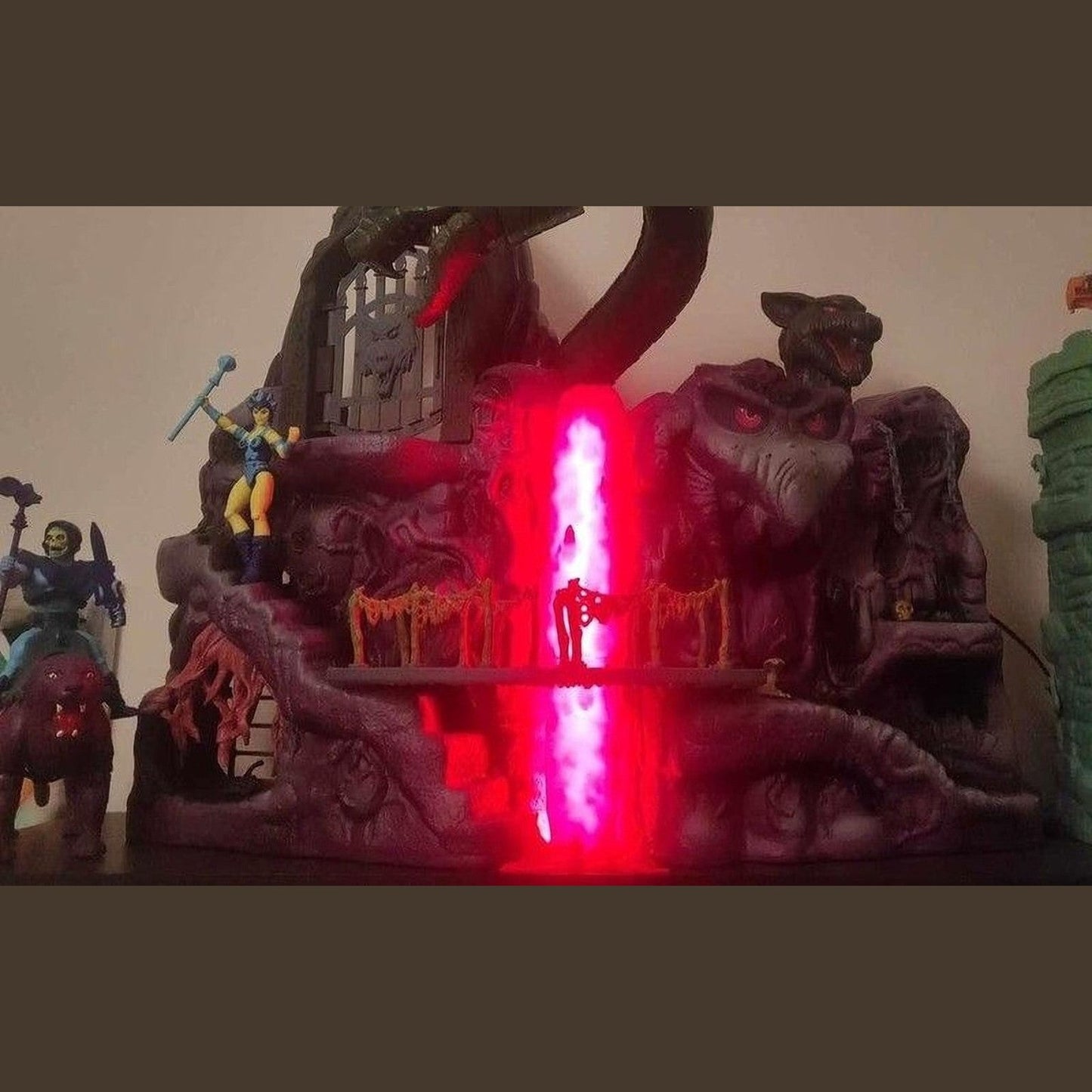 MOTU Snake Mountain Lava Falls Upgrade - Origins He-Man