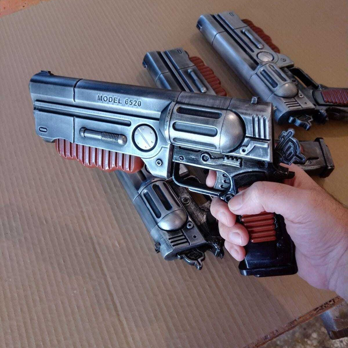 Fallout 10mm working trigger 3d printed kit or fully assembled painted real size