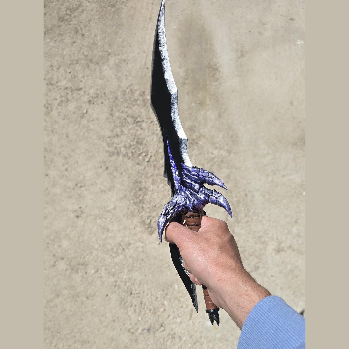 Solo Leveling Kasaka's Venom Fang Dagger FAN MADE life size dagger Cosplay