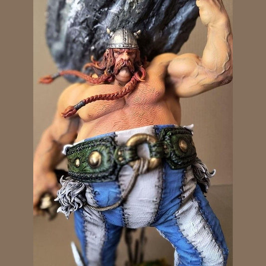 Obelix Resin Statue 1/6 Scale Hand Painted Collectible Comic Figure Display