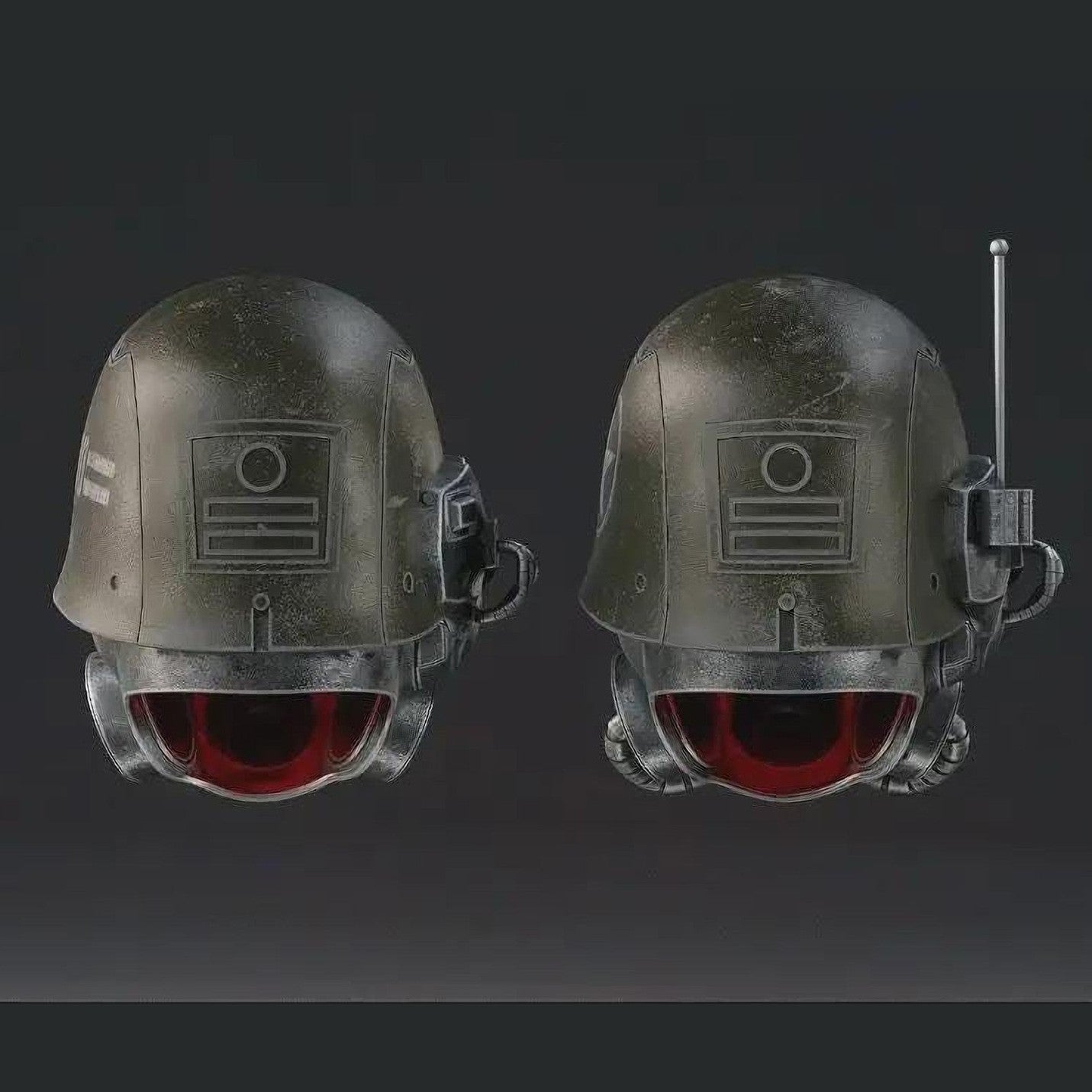Fallout NCR Ranger Helmet 1:1 Wearable Cosplay 3D Print Kit or Painted