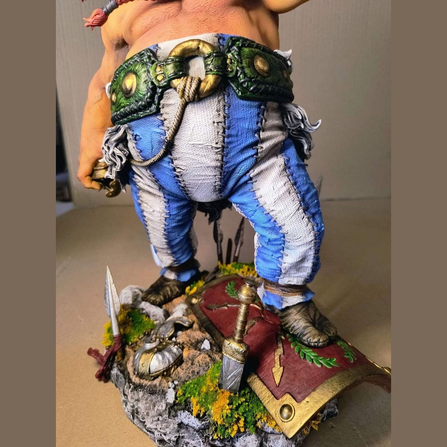 Obelix Resin Statue 1/6 Scale Hand Painted Collectible Comic Figure Display