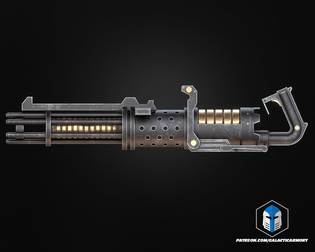 Z-6 Rotary Cannon lifesize Prop Replica by dask3d