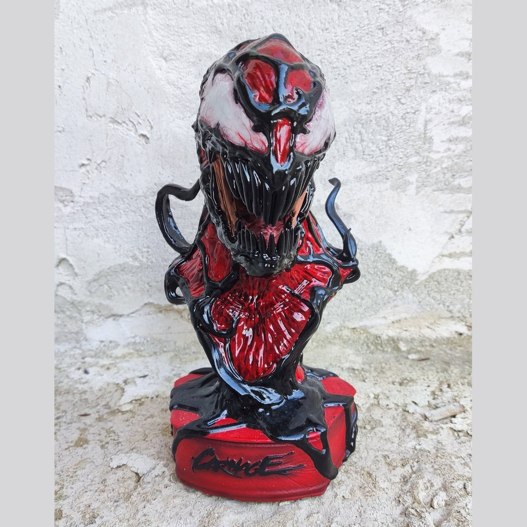 Marvel Carnage Bust 22cm Resin Statue - Painted or Kit