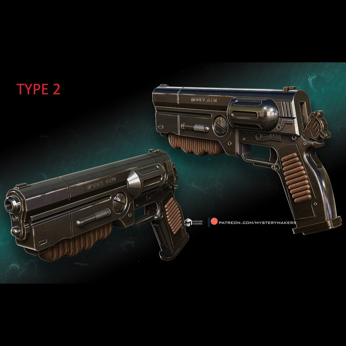 Fallout 10mm Pistol Prop 1:1 - Working Trigger Replica