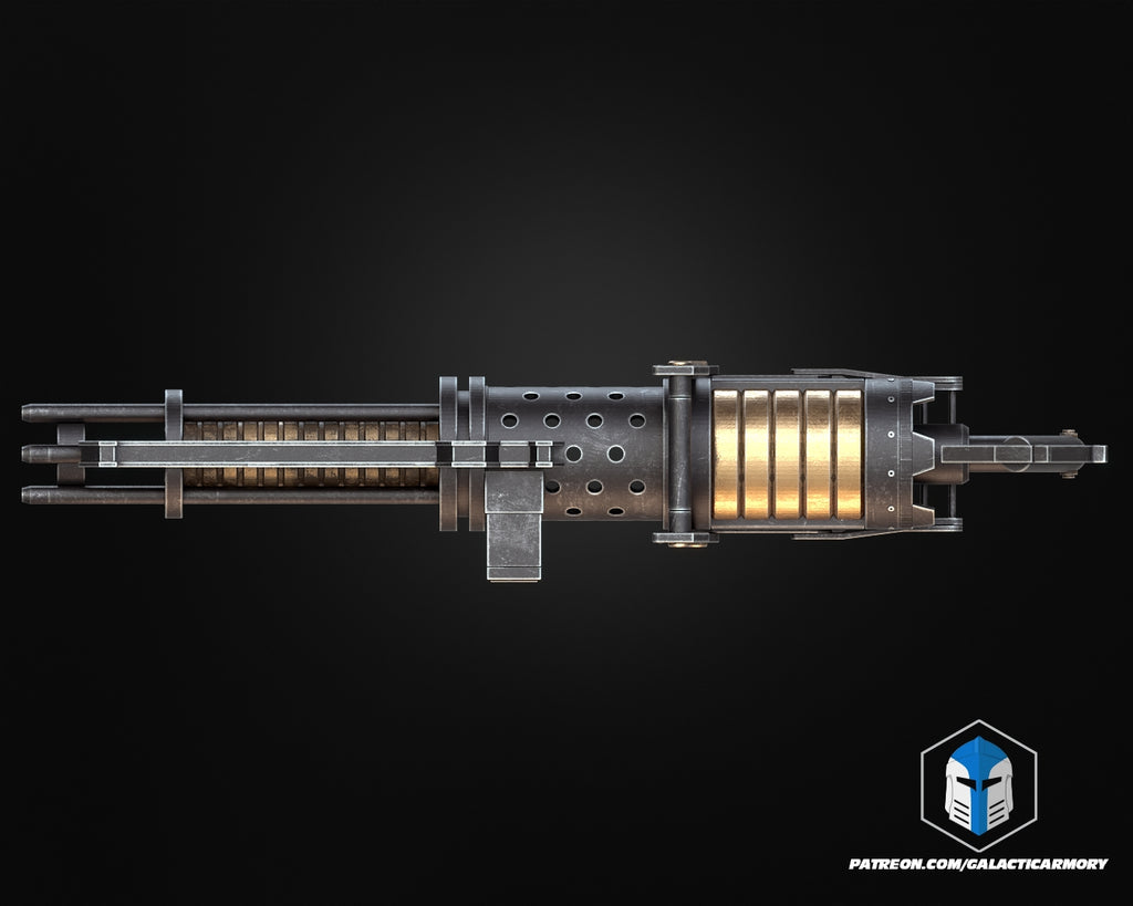 Z-6 Rotary Cannon lifesize Prop Replica by dask3d