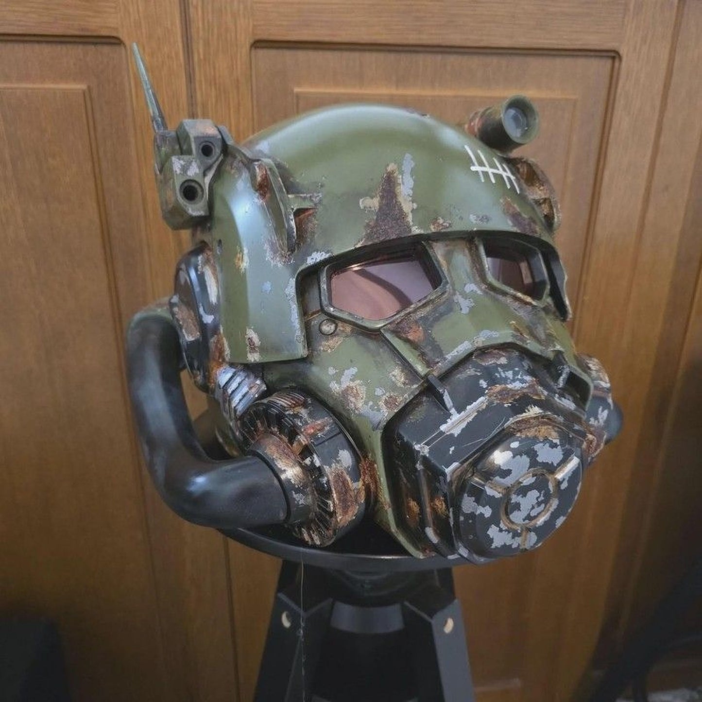 Fallout NCR Power Armor Helmet 1:1 Wearable Cosplay Prop 3D Print Kit or Painted