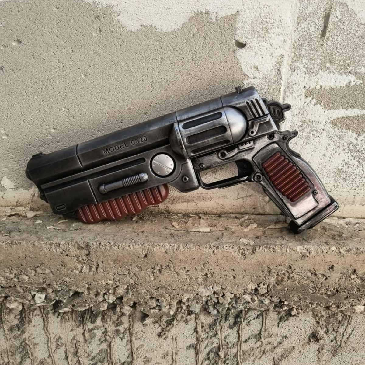 Fallout 10mm working trigger 3d printed kit or fully assembled painted real size