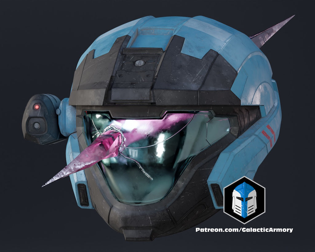 Reach Air Assault - Kat Helmet lifesize Wearable Cosplay by dask3d