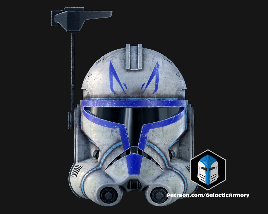Animated Captain Rex Helmet lifesize Wearable Cosplay by dask3d