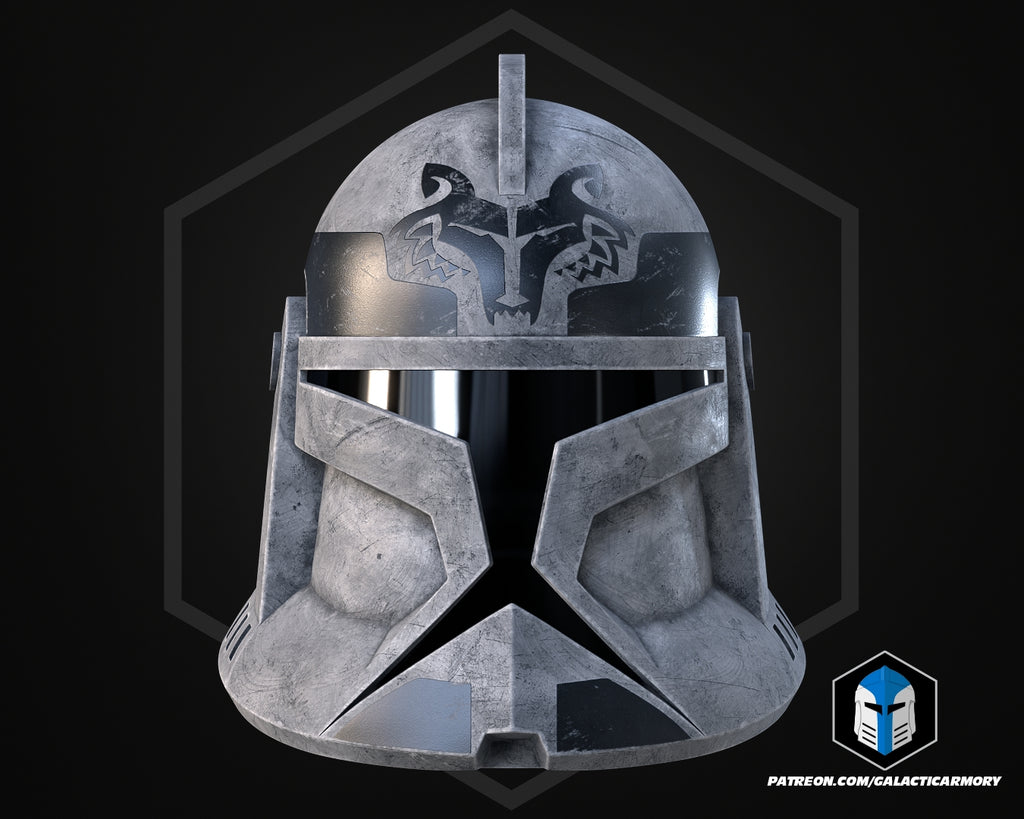 Phase 1 Animated Clone Trooper Helmet lifesize Wearable Cosplay by dask3d