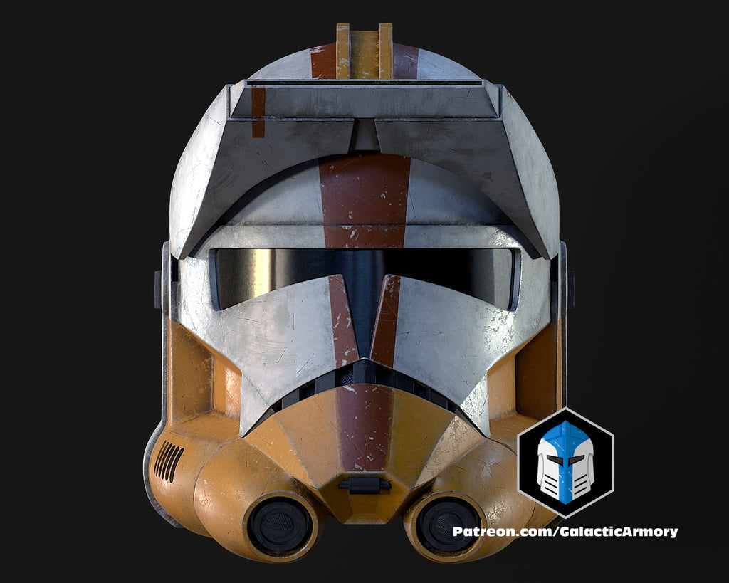 Phase 2 Animated Clone Trooper Helmet lifesize Wearable Cosplay by dask3d