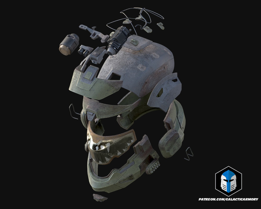Infinite Artaius Helmet lifesize Wearable Cosplay by dask3d