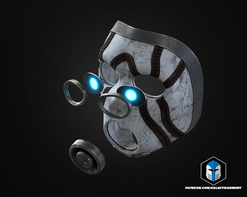 Borderlands 2 Psycho Mask lifesize Wearable Cosplay by dask3d
