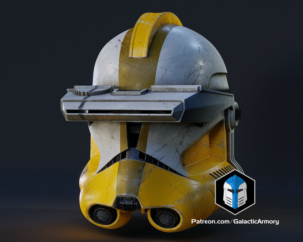 Commander BlySpecialist Clone Trooper Helmet lifesize Wearable Cosplay by dask3d