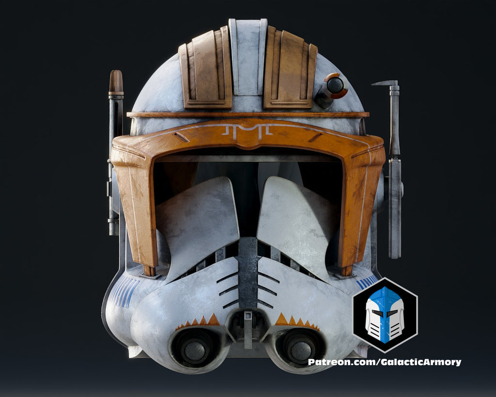 Phase 2 Commander Cody Helmet lifesize Wearable Cosplay by dask3d