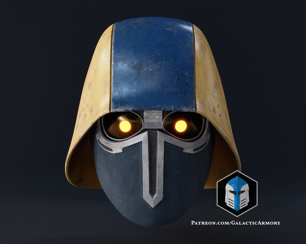 Coruscant Security Force Helmet lifesize Wearable Cosplay by dask3d