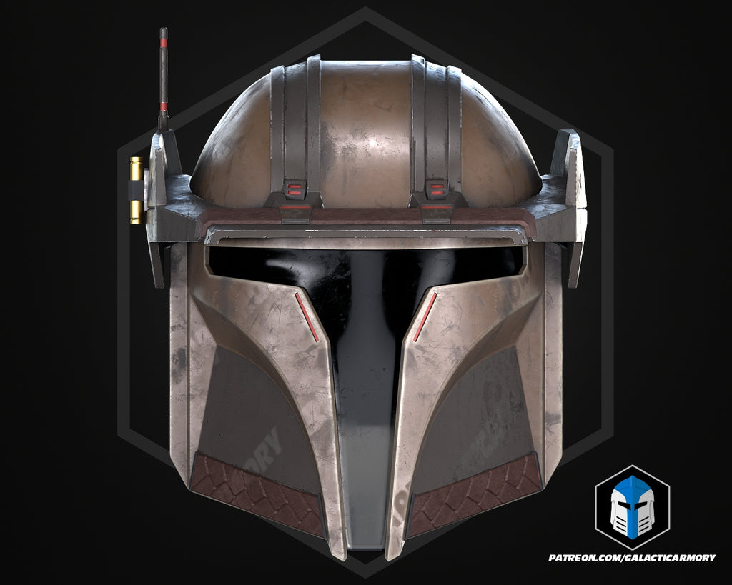 Cowboy Mando Helmet lifesize Wearable Cosplay by dask3d