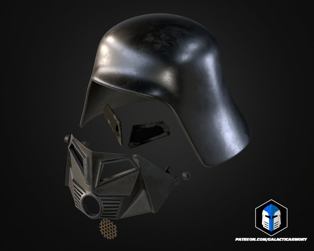 Dark Helmet Helmet lifesize Wearable Cosplay by dask3d
