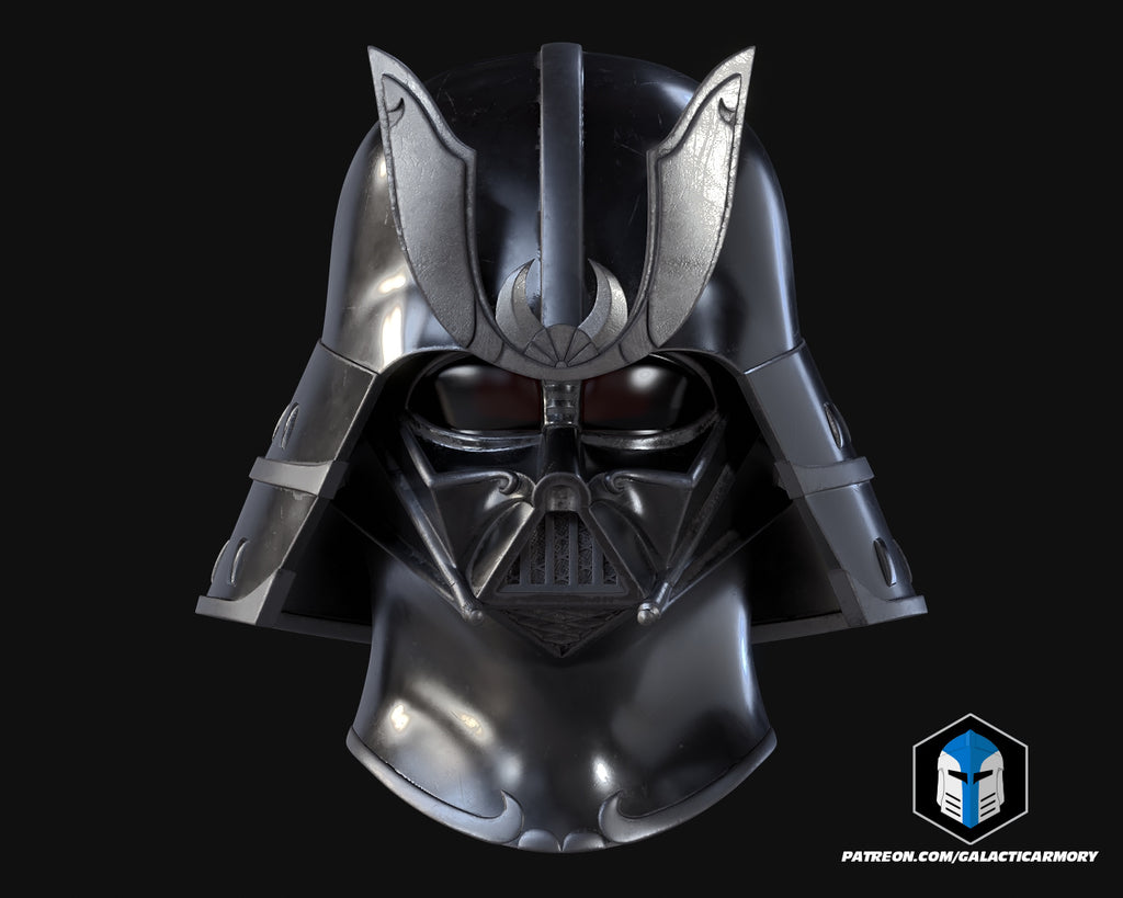Samurai Darth Vader Helmet lifesize Wearable Cosplay by dask3d