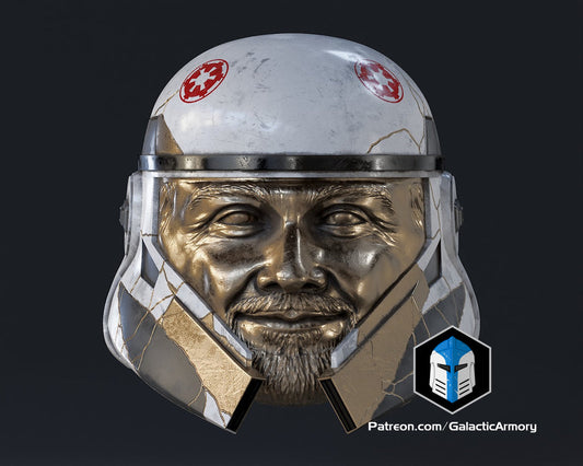 Captain Enoch Night Trooper Helmet lifesize Wearable Cosplay by dask3d