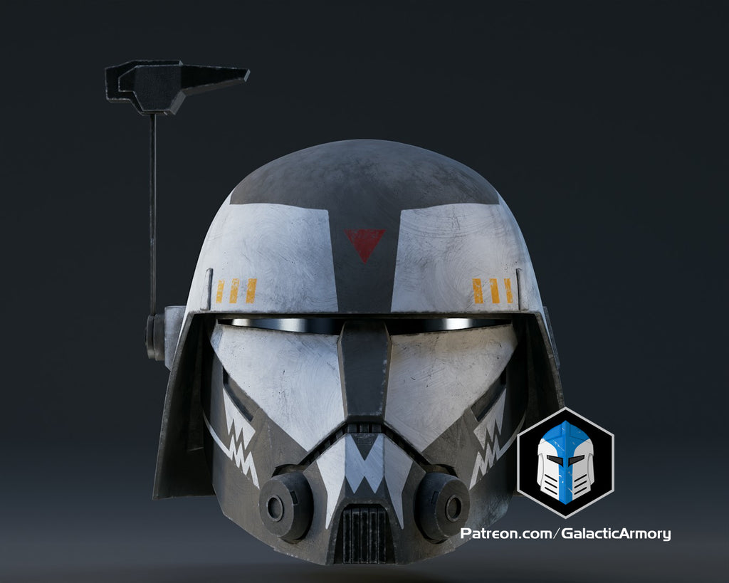 Desert Commander Wolffe Helmet lifesize Wearable Cosplay by dask3d