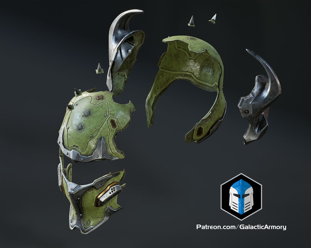 Eternal Sentinel Helmet lifesize Wearable Cosplay by dask3d