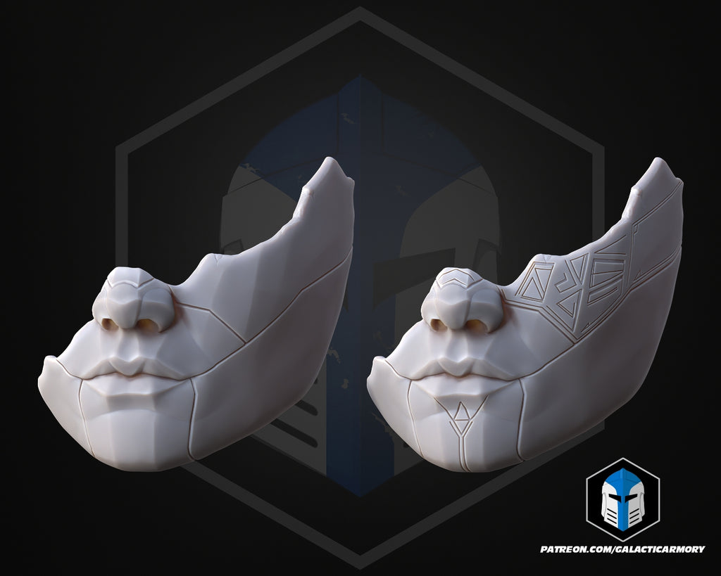 E33 Alicia Mask lifesize Wearable Cosplay by dask3d