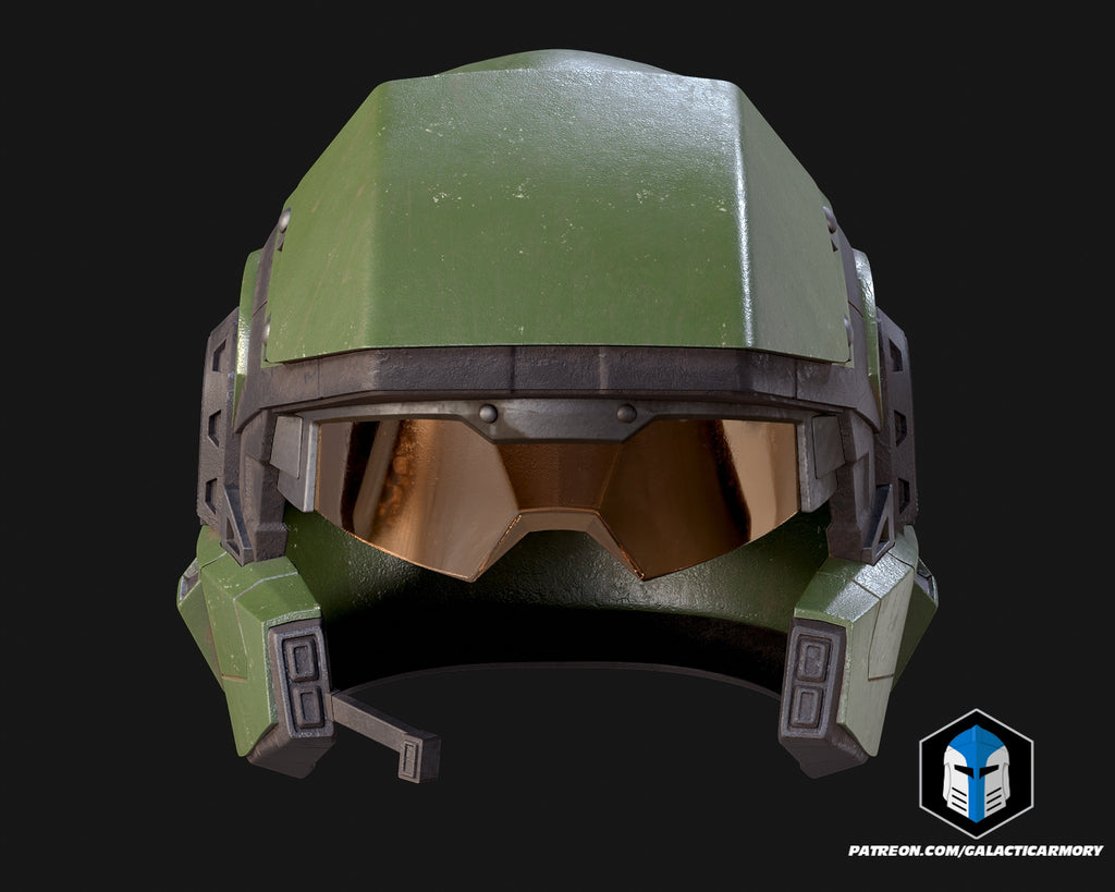 UNSC Marine Helmet lifesize Wearable Cosplay by dask3d