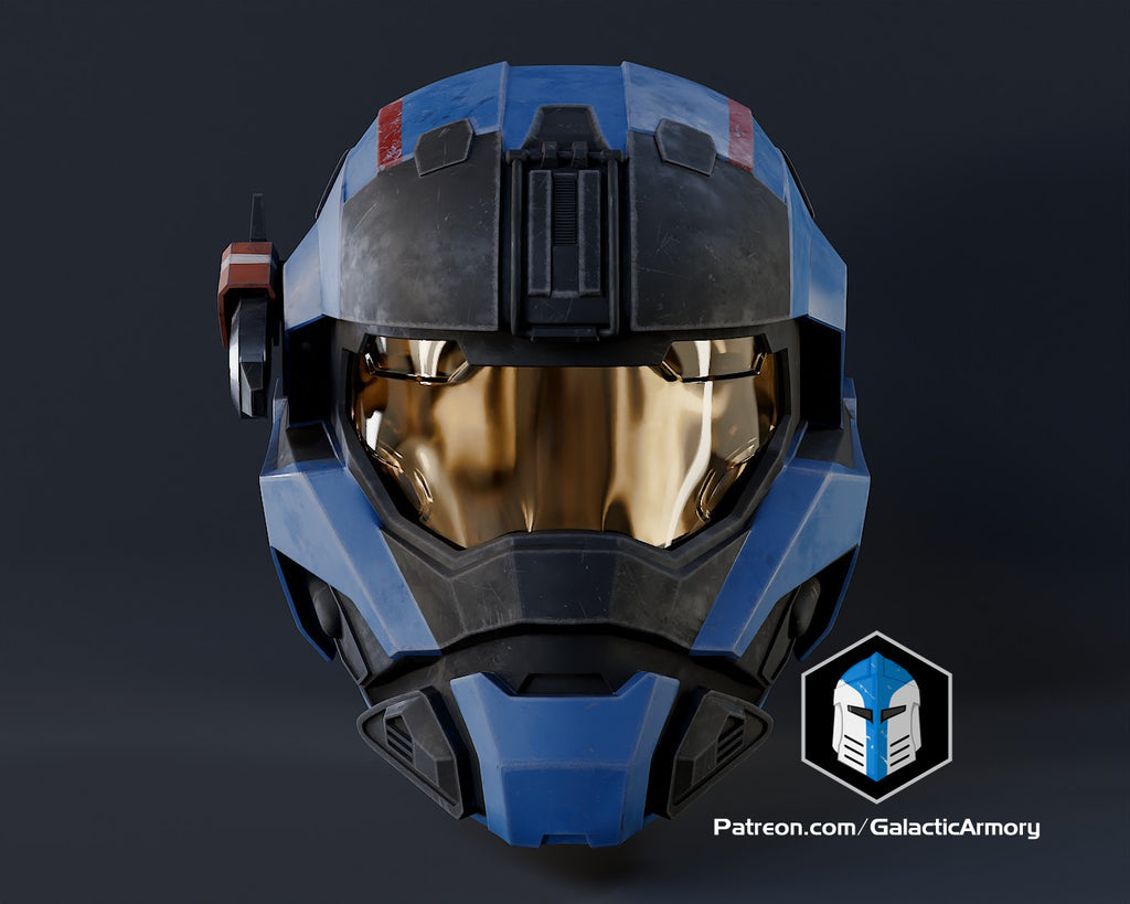 Halo Reach Carter Helmet lifesize Wearable Cosplay - Kit or Painted