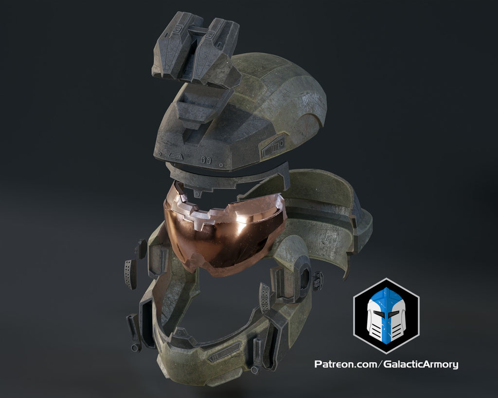 Halo Reach Grenadier - Jorge Helmet lifesize Wearable Cosplay - Kit or Painted