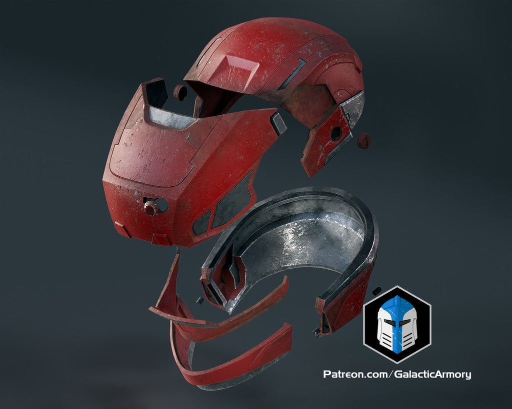Halo Reach Gungnir Helmet lifesize Wearable Cosplay - Kit or Painted
