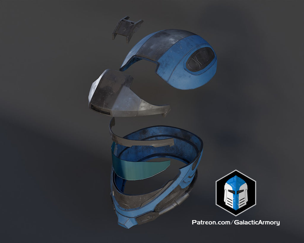 Halo Recon Helmet lifesize Wearable Cosplay - Kit or Painted
